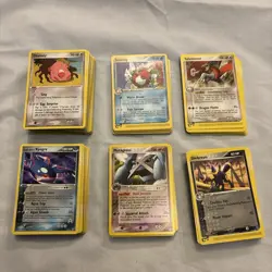 224 Rare Pokemon Cards EX series - Image 1