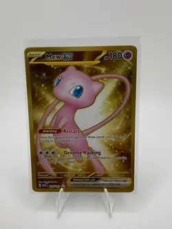 Pokemon Mew EX Ultra Rare Full Art Holo 193/165 Scarlet & Violet 151 Card - Image 1
