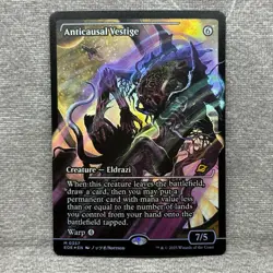 MTG Anticausal Vestige Showcase Edge of Eternities EOE #357 Foil NM Magic Card - Image 1
