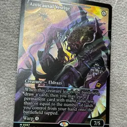 MTG Anticausal Vestige Showcase Edge of Eternities EOE #357 Foil NM Magic Card - Image 4