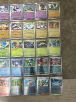Pokemon Mega Evolutions Reverse Holo + Holo (44) Card Lot NO DUPES Mint - Image 3