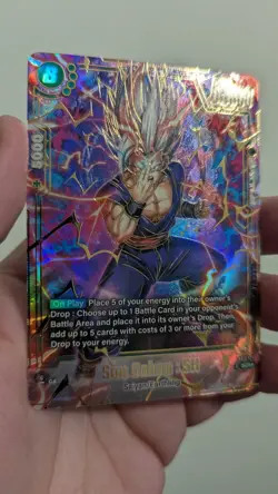 Dragon Ball Super Card Game Fusion World Son Gohan SH FB07-121 SCR Alt - Image 1