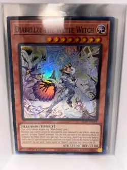 ALIN-EN012 Diabellze the White Witch Super Rare 1st Edition YuGiOh Card NM - Image 2