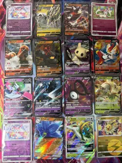Pokemon 16 Card Lot nm V Max Mega Amazing Ex HOLO Rare Hits Only C75 - Image 1