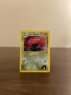 Pokemon TCG Erika's Vileplume Gym Heroes Holo Rare Unlimited LP/NM Card 5/132 - Image 1