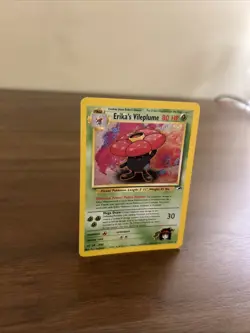 Pokemon TCG Erika's Vileplume Gym Heroes Holo Rare Unlimited LP/NM Card 5/132 - Image 4