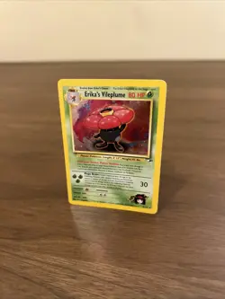 Pokemon TCG Erika's Vileplume Gym Heroes Holo Rare Unlimited LP/NM Card 5/132 - Image 5