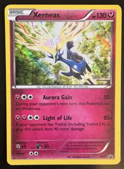 Xerneas XY31 Holo Pokemon Black Star Promo TCG Card NM 2014 - Image 1