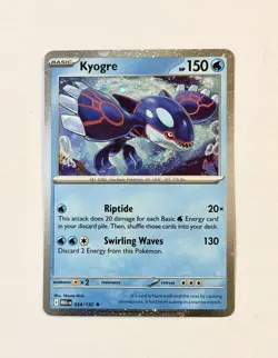 KYOGRE COSMOS HOLO RARE MISCELLANEOUS CARDS & PRODUCTS 034/132 NM - Image 1