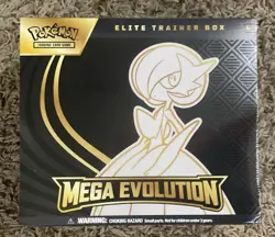 Pokemon ETB Mega Evolution Gardevoir Elite Trainer Box NEW SEALED TCG Cards - Image 1