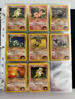 Pokemon Card Binder - Fossil, Jungle, and more! Early cards 1st, 2nd, 3rd Gen - Image 2