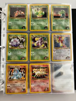 Pokemon Card Binder - Fossil, Jungle, and more! Early cards 1st, 2nd, 3rd Gen - Image 3