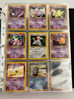 Pokemon Card Binder - Fossil, Jungle, and more! Early cards 1st, 2nd, 3rd Gen - Image 4