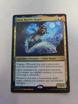 MTG: Bria, Riptide Rogue (LP): Bloomburrow (FOIL) - Image 1
