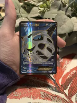 Glalie EX 155/162 Breakthrough Full Art Ultra Rare Holo Pokemon Card - Image 1