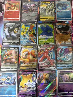 Pokemon 16 Card Lot nm V Max Mega Amazing Ex HOLO Rare Hits Only C76 - Image 1