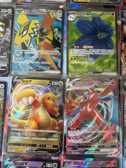 Pokemon 16 Card Lot nm V Max Mega Amazing Ex HOLO Rare Hits Only C76 - Image 2