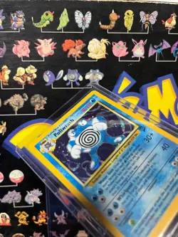 Pokemon TCG Poliwrath Holo Rare Card Base Set 2 15/130 LP - Image 3