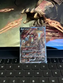 Pokemon TCG Entei V Crown Zenith: Galarian Gallery GG36/GG70 Holo Ultra Rare NM - Image 1