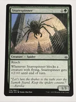 MTG War of the Spark Snarespinner 176/264 NM - Image 1
