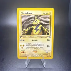 Electabuzz 33/111 1st Edition Neo Genesis Pokemon TCG Card NM -j - Image 1
