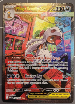 Mega Scrafty Ex 285/217 - Special Illustration Rare (Ascended Heroes) - Pokemon - Image 3