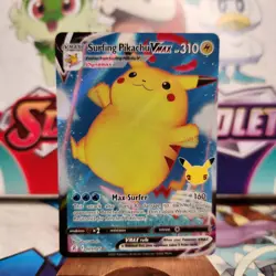 Surfing Pikachu VMAX 009/025 Holo - Celebrations - Pokemon TCG - SHIPS FAST - Image 1