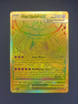 Mega Zygarde ex 124/088 Gold Hyper Rare Perfect Order Pokemon TCG NM - Image 1