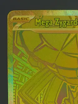 Mega Zygarde ex 124/088 Gold Hyper Rare Perfect Order Pokemon TCG NM - Image 2