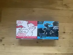 Pokemon TCG Black Bolt & White Flare Pokemon Center ETB - New & Sealed ✅ - Image 1