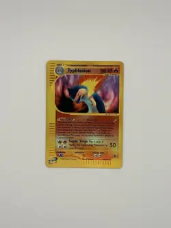 Pokemon Typhlosion 065/165 Expedition Base Set Reverse Holo Rare LP - Image 2