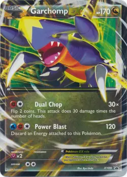 Garchomp EX - XY09 - Garchomp EX Box Promo - Holo DMG, English Pokemon Promos - Image 1