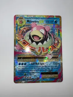 M Slowbro EX Ultra Rare Pokemon XY - Evolutions 27/108 NM - Image 2