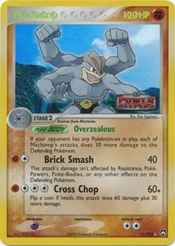 Machamp - 11/108 - Holo Rare - Reverse Holo DMG, English Pokemon EX Power Keeper - Image 1