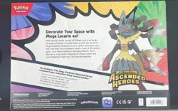 Pokemon TCG Mega Evolution ASCENDED HEROES Premium Poster Collection - Lucario - Image 2