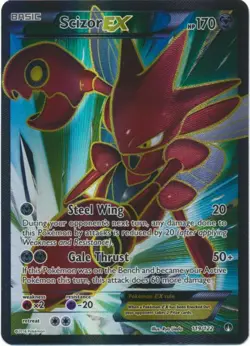 Scizor-EX - 119/122 - Full Art Ultra Rare DMG, English Pokemon BREAKPoint - Image 1