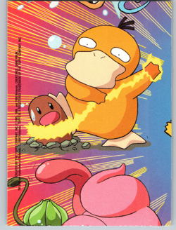 Surfing Pikachu #25 8 of 10 LP Topps Sticker Puzzle TV Animation Pokemon - Image 2