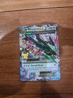 2021 Pokemon M Rayquaza EX 76/108 Celebrations: Classic Collection Holo !! 🔥🔥 - Image 1