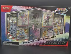 Pokemon TCG Prismatic Evolutions Premium Figure Collection Sealed - Image 1