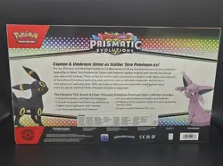 Pokemon TCG Prismatic Evolutions Premium Figure Collection Sealed - Image 2