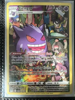 Gengar Full Art Trainer Gallery Lost Origin TG06/TG30 Pokemon TCG Card - Image 1