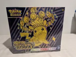 Pokemon TCG: Surging Sparks Elite Trainer Box ETB Sealed - Image 1