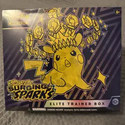 Pokemon TCG - Scarlet & Violet: Surging Sparks - Elite Trainer Box - Sealed NEW! - Image 1