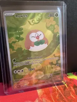 Rowlet 090/088 - Holo Illustration Rare - Perfect Order - Pokemon TCG - Image 1