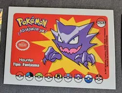 GHASTLY X HAUNTER X GENGAR EVOLUTION LOT - WHOS THAT POKEMON VINTAGE 1997 CCG - Image 4
