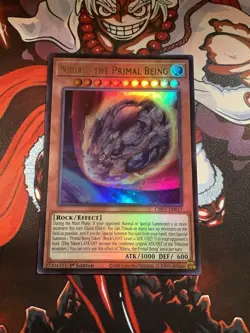 Yugioh Nibiru, the Primal Beign CH01-EN017 Ultra Rare 1st Edition - Image 1