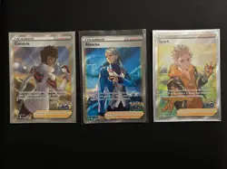 (3) Pokemon GO TCG Blanche, Candela & Spark Black Star Promo Holo Ultra Rare NM - Image 1