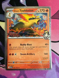 Destined Rivals -STAFF - Stamped PRERELEASE - Pokemon TCG - SEALED - NEW (Staff) - Image 5