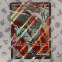 Pokemon Reshiram ex 158/086 Sv White Flare Ultra Rare Holo NM Pack Fresh - Image 1