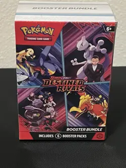 Pokemon Destined Rivals Booster Bundle Box Factory Sealed! Ships Within 24 Hours - Image 1